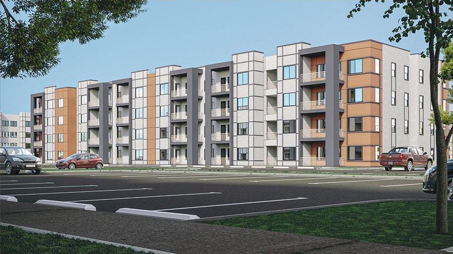 Rendering of a multifamily community in Deltona, Florida