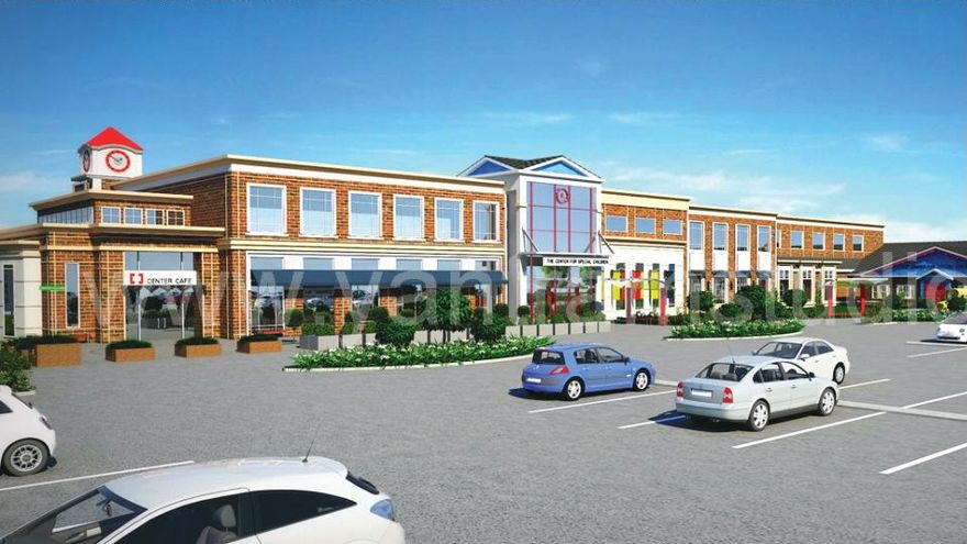 Rendering of a commercial center in Belleview, Florida